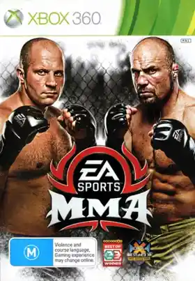 EA Sports MMA (USA) box cover front